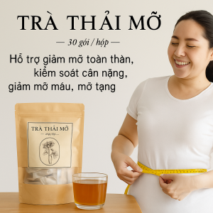Trà Thải Mỡ – 5 Tác Dụng Hỗ Trợ Giảm Mỡ Máu, Mỡ Nội Tạng Tự Nhiên